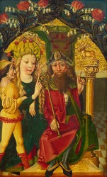 Saint Agnes of Rome Refusing Idolatry